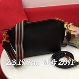 型號2091# 普拉達斜挎包，兩條肩帶。除了帶着俏皮的顔色之外，，露出的标志性的