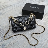 仙女顔值發财包chanel 2023 早春新款woc粗鍊五金提升了整個包的焦
