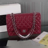 （cf羊皮33cm）chanel 1119maxi海外訂單爆款确實很好賣身為經典