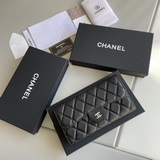 chanel香奈兒專櫃款羊皮錢包裡外全皮 專櫃款式 做工細節無可挑剔 堅持高品質