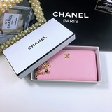 新款出貨 chanel 款號025#單拉錢包采用進口羊紋小牛皮繡斜格包邊簡單、時