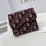 品牌：dior 2381顔色：黑色 蘭色  棗紅 尺寸：11*10*2說明
