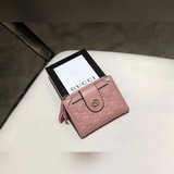 品牌：gucci 704顔色：黑色 粉色  尺寸： 12*9*1.5說明：