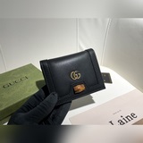 品牌：GUCCl 658244顔色：黑色   尺寸： 11.5*10*3說