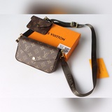 M80091 Félicie Strap & Go 手袋以經典 Monogram