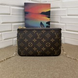 【實物拍攝 自家背景】M69203本款 Double Zip Pochette