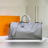 新款來襲 【浮壓旅行袋m41416 m57963黑色keepall bandou