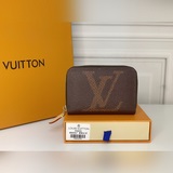 Ｍ60067啡大字！zippy 拉鍊零錢包 monogram giant印花帆布