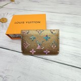 M81726  M81686這款LV Garden特别版名片夾以金屬色花卉Mo