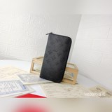 頂級原版【實物拍攝 自家背景】這男款士豎款拉鍊錢夾耐以磨的damier grap