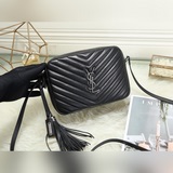 爆款出貨LOU绗縫真皮相機包MONOGRAM SAINT LAURENT單肩包，