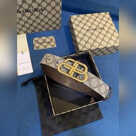 巴黎 BALENCIAGA巴黎世家早春款限量款腰帶男女通用系列！3.0cm寬度，