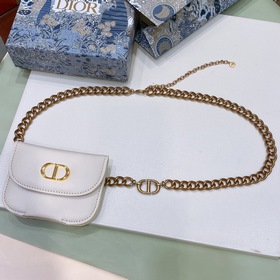dior30 MontaigneCD腰帶扣内側飾以Christian Dior