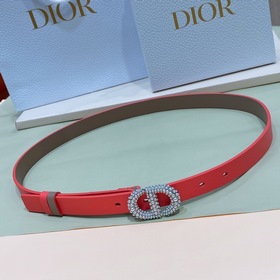 dior珍珠 黃銅金屬 雙面小牛皮内側飾以*christian Dior PAR