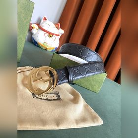 GUCCI 4,0經典大花 皮底樹高底可選擇 大花面採用熱壓工藝一體成形 扣頭採