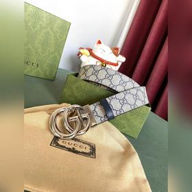 GUCCI 古琦官網新款 3,7 最新寬度 蘭色啡色黑蘭色進口帆布面料防水料 進