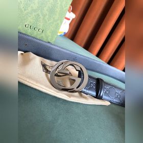 GUCCI 4,0經典大花 皮底樹高底可選擇 大花面採用熱壓工藝一體成形 扣頭採