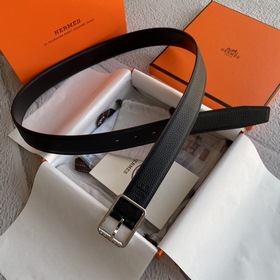 【愛馬仕】hermes 原單愛馬仕，寬3,2cm進口原版皮帶身，雙面可兩面用，精