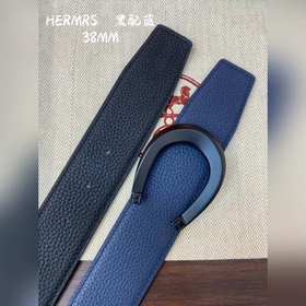 Hermes-H BELT BUCKLE & REVERSIBLE LEATHE