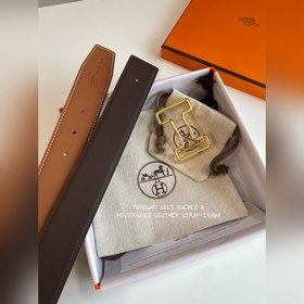 官網同步 愛馬仕專櫃同步 進口雙面小牛皮 精鋼精品五金 雙面可用38mm