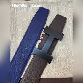 Hermes-38MM 愛馬仕專櫃同步 進epsom雙面小牛皮 精鋼精品五金 雙