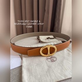 Hermes-32MM 愛馬仕專櫃同步 進epsom雙面小牛皮 精鋼精品五金 雙