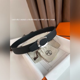 Hermes-32MM 愛馬仕專櫃同步 進epsom雙面小牛皮 精鋼精品五金 雙