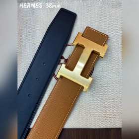 Hermes-38MM 愛馬仕專櫃同步 進epsom雙面小牛皮 精鋼精品五金 雙