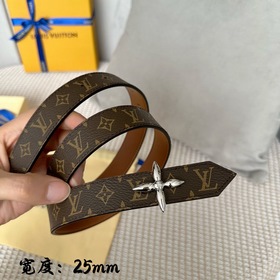 Lv pyrmide Truck L「OEiI雙面腰帶 】 驢家女士腰帶 寬度2