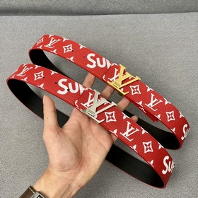 路易威登 Lv與Spreme聯名合作款勁爆來襲 原單品質 法國專櫃有售 寬度40