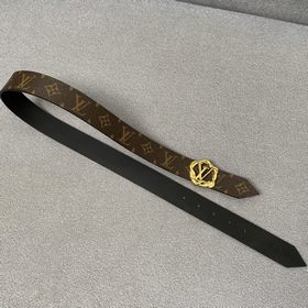 lv精品原單品質 寬度35mm 專櫃編碼 驢牌首推情侶款式 經典的老花面內襯小牛