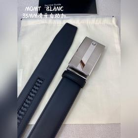 萬寶龍男士自動腰帶- 寬度34MM 316精品鋼扣  精工打造  手感柔軟 可以