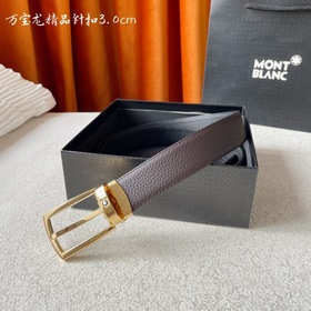 品牌：【萬寶龍】 Montblanc家持續其一貫的高雅紳士精緻的風格，進口小牛皮