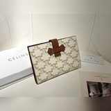 品牌：Celine  10642顔色：白色  尺寸： 14*10.5*2.5