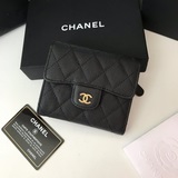 CHANEL     CF短三折錢包到貨！卡位6個，後面有零錢包，放2000毛爺