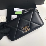 chanel  大格子單拉錢包，款號ap0948 頂級皮料五金，原單品質！細節美