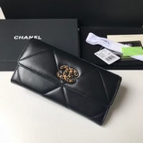 chanel。 大格子單拉錢包，款號ap0955b頂級皮料五金，原單品質！細節