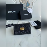 【原單】chanel   leboy小卡包到貨！菱格紋路，非常耐看！複古鎏金與複