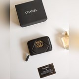 chanel香奈兒卡包零錢包裡外全皮 專櫃款式 做工細節無可挑剔 堅持高品質 款