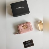 chanel香奈兒卡包零錢包裡外全皮 專櫃款式 做工細節無可挑剔 堅持高品質 款