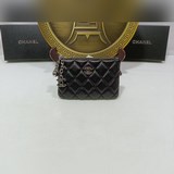 CHANEL 香奈兒專櫃款  小羊皮零錢包 鑰匙包  進囗小羊皮，高端五金，做工