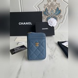 【原單】chanel新款小拉鍊零錢包，這款小單拉卡包前幅後幅都增加了卡位！滿足用