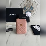 【原單】chanel新款小拉鍊零錢包，這款小單拉卡包前幅後幅都增加了卡位！滿足用
