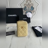 【原單】chanel新款小拉鍊零錢包，這款小單拉卡包前幅後幅都增加了卡位！滿足用