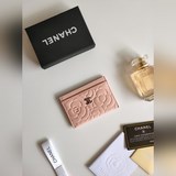 chanel 香奈兒專櫃款卡包款號：a82286  尺寸：7.5×11.2×0.