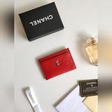 chanel 香奈兒專櫃款卡包款號：a82286  尺寸：7.5×11.2×0.