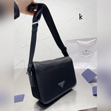 PRADA專櫃貨強勢歸來“#BLACK！專櫃原單，普拉達Prada男包公文包爆款