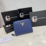 PRADA爆款男士卡包專櫃最新款式，官網同步，正品開發， 意大利頂級原單十字紋牛