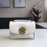蔻馳coach 34256 ，29417，30591 複古五金。複古咖色皮翻蓋鉚
