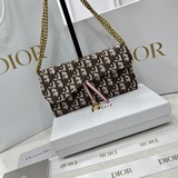 品牌：Dior 621668顔色： 黑色 棗紅 粉色 蘭色 尺寸： 19*1
